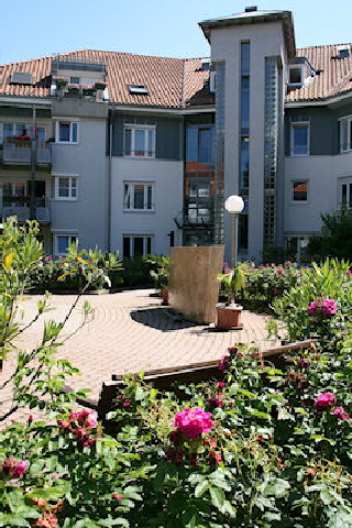 Innenhof mit Brunnen